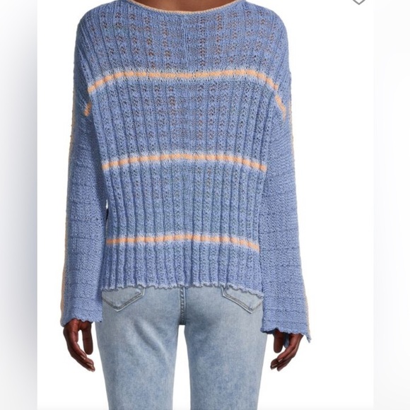 FREE PEOPLE Marina Bay Lace-Up Sweater(Pit to pit 33” Length 24”) - Picture 5 of 8